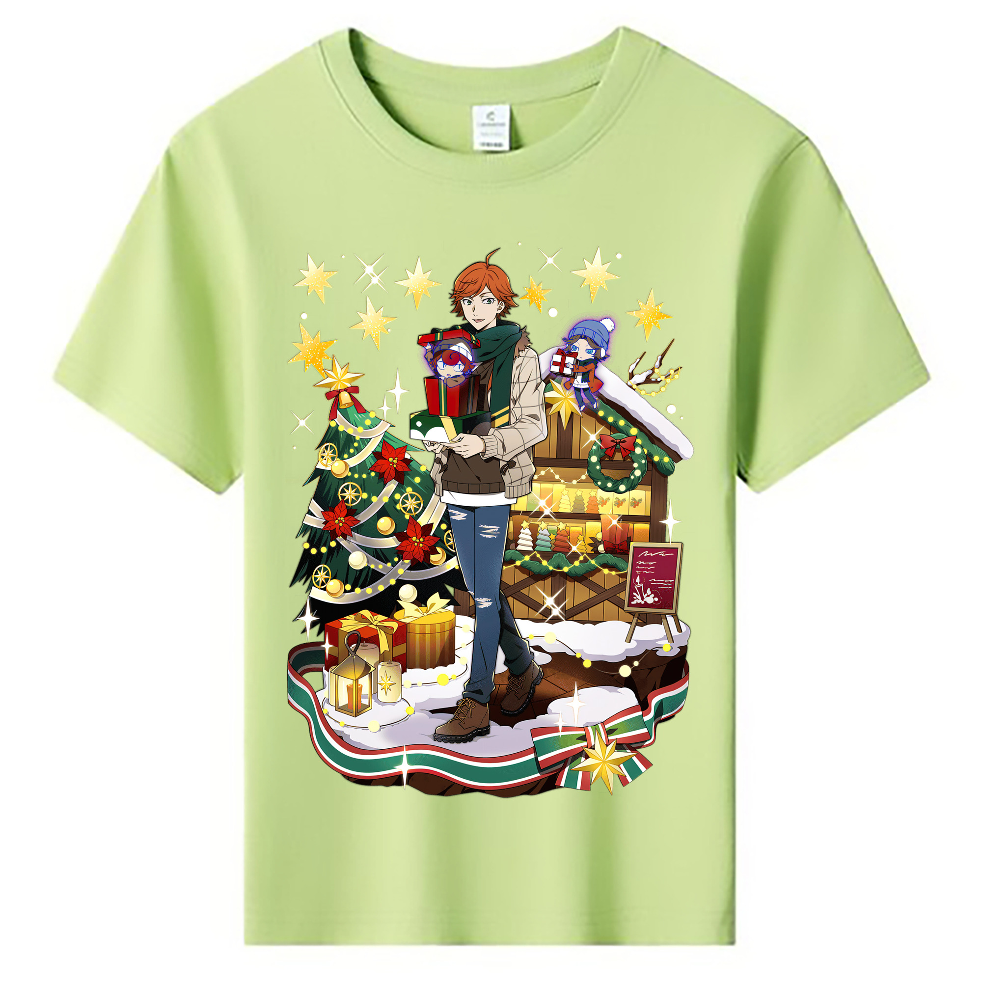 （画像用） 文豪ストレイドッグス Bungo Stray Dogs 綿100％キッズTシャツ（フロントプリント）